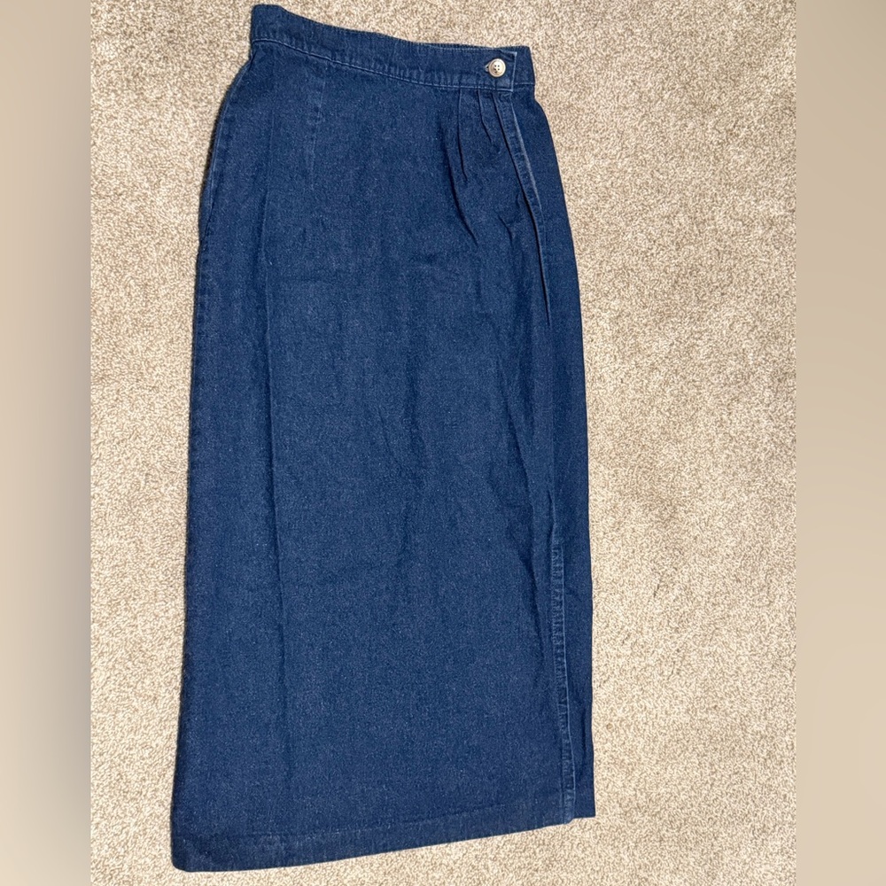 Vintage Denim Skirt